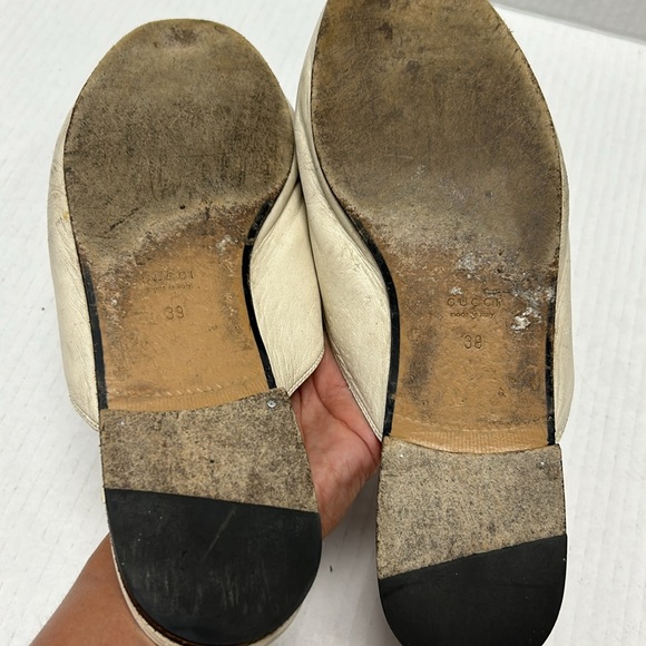 Gucci leather slides - Picture 2 of 7